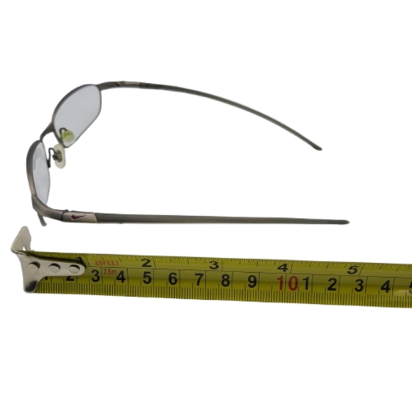 Nike Flexon Eyeglasses 4102 Gunmetal Grey Rectangular Frame 54-18 135 - Picture 11 of 14